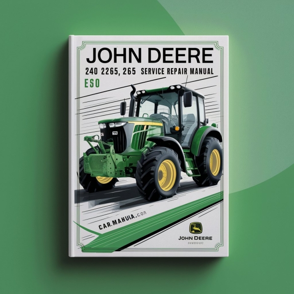 John Deere 240 245 260 265 285 320 Manual de servicio y reparación