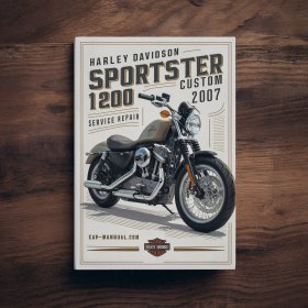 Harley Davidson Sportster 1200 Custom 2007 Manual de servicio y reparación