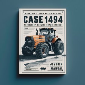 Manual de Reparación y Servicio para Taller Case 1494
