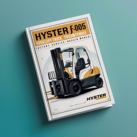 Hyster F005 ( H90XL ) Forklift Truck Factory Manual de servicio y reparación