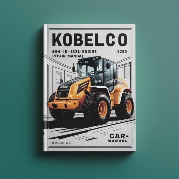 Kobelco 4HK1-6HK1 Isuzu Engine Manual de servicio y reparación