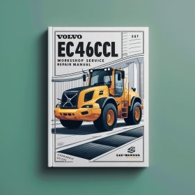 Volvo Ec460c L Ec460cl Excavator Workshop Manual de servicio y reparación