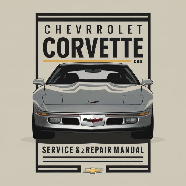 1992 Chevrolet Corvette C4 Manual de servicio y reparación