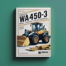 Komatsu Wa450-3 Wheel Loader Shop Manual de servicio y reparación
