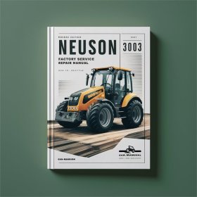 Neuson 3003 Compact Excavator Factory Manual de servicio y reparación