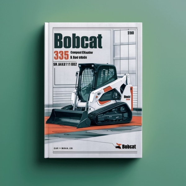 BOBCAT 335 Compact Excavator SN A9KA11001 & Above Manual de servicio y reparación