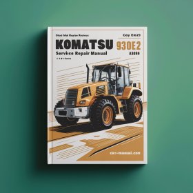 Komatsu 930E-2 Manual de servicio y reparación A30293 A30295 A30298 A30299