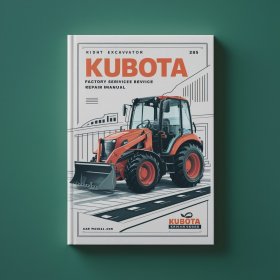 Kubota Excavator KH 66 Factory Manual de servicio y reparación