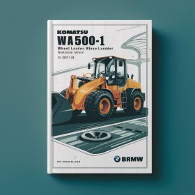 Komatsu WA500-1 Wheel Loader Service Repair Workshop Manual SN 20001 And UP