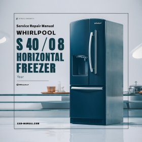 Manual de servicio y reparación WHIRLPOOL S 40/08 HORIZONTAL FREEZER