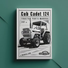Manual de Partes para Tractores Cub Cadet 124 (TC-113-K)