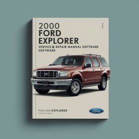 2000 Ford Explorer Manual de servicio y reparación Software
