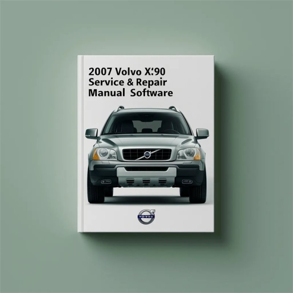 2007 Volvo XC90 Manual de servicio y reparación Software
