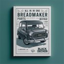 Black Decker All In One Breadmaker Parts Model B1630 Instruc