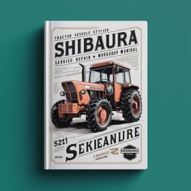 Manual de Servicio y Reparación para Tractores Shibaura ST318, ST321, ST324