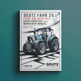 Manual de Servicio y Reparación del Tractor Deutz-Fahr Agrovector 26.6 30.7