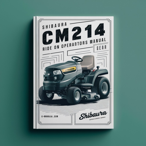 Manual del Operador del Cortacésped Shibaura CM214