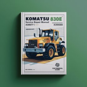 Komatsu 830E Manual de servicio y reparación A30662 A30677-A30688