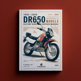Manual de Reparación y Servicio de Fábrica Suzuki DR650SE (1996-2009)