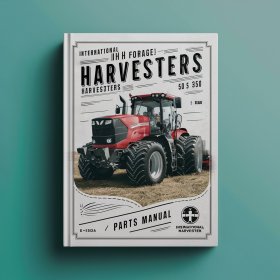 Manual de Partes para Cosechadoras de Forraje IH International Harvester FH 3A 50, 55, 350, 550, 555, 650