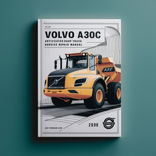 Volvo A30C Articulated Dump Truck Manual de servicio y reparación