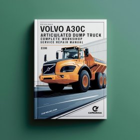 Volvo A30C Articulated Dump Truck Manual completo de servicio y reparación del taller