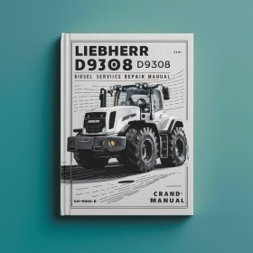 LIEBHERR D9306 D9308 D9406 D9408 Diesel Manual de servicio y reparación