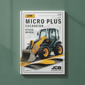 JCB Micro Plus Excavator Manual de servicio y reparación