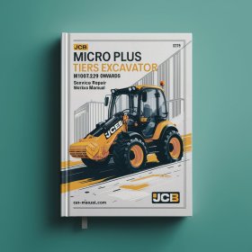 JCB Micro Plus Tiers Excavator M1007129 Onwards Service Repair Workshop Manual Pdf