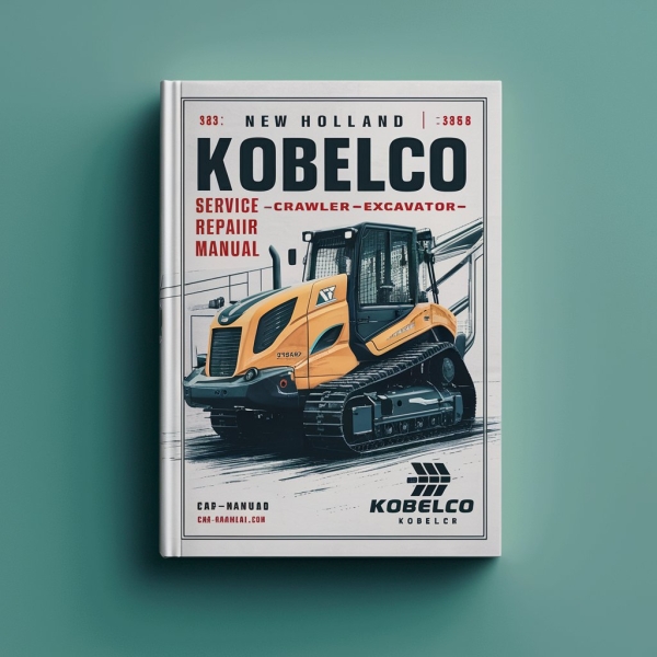 New Holland Kobelco E385B Crawler Excavator Manual de servicio y reparación