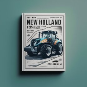 Best New Holland E215 Crawler Excavator Manual de servicio y reparación