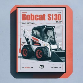 BOBCAT S130 SKID Steer Loader SN 524711001 & UP Manual de servicio y reparación