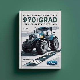 Ford New Holland 970 972 Grain Head Service Parts Catalog