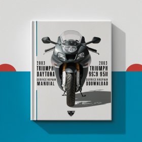 2003 Triumph Daytona 955i Manual de servicio y reparación