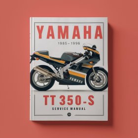 Yamaha TT 350S 1985-1996 Manual de servicio y reparación