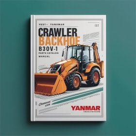 Yanmar Raupenbagger B30V-1 Ersatzteilkatalog