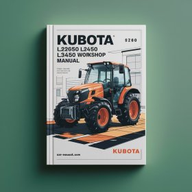 Manual de taller Kubota L2650, L2950, L3450, L3650 WET GST (PDF)