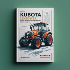 Kubota L3450WET Tractor Workshop Manual de servicio y reparación PDF Download
