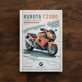 Kubota T2080 Lawn Tractor Workshop Manual de servicio y reparación PDF Download