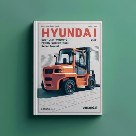 Manual de Servicio y Reparación de Montacargas Hyundai 22BH-9, 25BH-9, 30BH-9, 35BH-9 (Descarga Instantánea PDF)