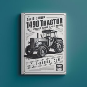 Manual de Reparación Completo del Tractor David Brown 1490 (PDF)