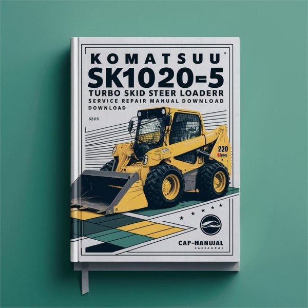 Komatsu SK1020-5 SK1020-5 turbo Skid Steer Loader Manual de servicio y reparación Instant Download (SN: 37CF00004 and up 37CTF00003 and up) PDF