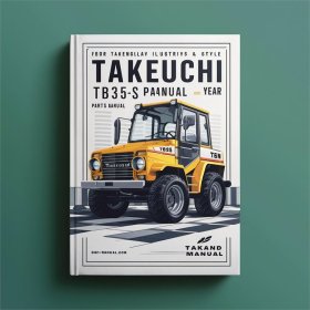 Takeuchi TB35s Ersatzteilhandbuch PDF Download