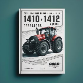 Manual del Operador CASE IH DAVID BROWN 1410 1412 - PDF