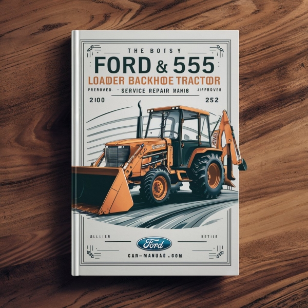 Ford 550 & 555 Loader Backhoe Tractor Manual de servicio y reparación - Improved - SEARCHABLE - Download PDF