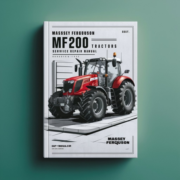 Massey Ferguson MF200 Series Tractors Manual de servicio y reparación PDF Download