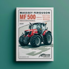 Massey Ferguson MF500 Series Tractors Manual de servicio y reparación PDF Download