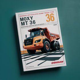 Manual de Servicio de Taller para Camiones de Volteo Articulados Doosan Tipo Moxy MT36 (PDF)