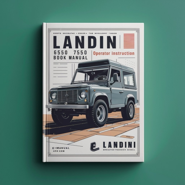 Manual del Operador Landini 6550, 7550, 8550 (PDF)