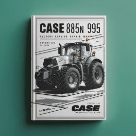 Manual de Reparación y Servicio de Fábrica para Tractor Case 885, 885N y 995 (PDF)